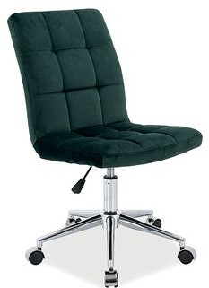 Signal Fotel obrotowy Q-020 Velvet Zielony [Wysyłka 2021-08-10] OBRQ020VZ