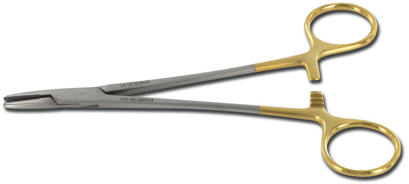 GIMA ZŁOTY MAYO DO IGIEŁ - 16 cm Narzędzia medyczne GMA26530