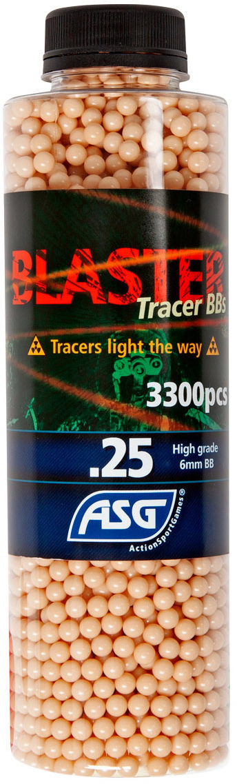 ASG Kulki Blaster Tracer 0,25 g 3300 szt. - czerwone (19465) 19465