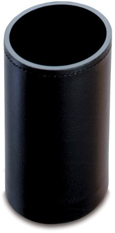 Läufer Bieżnik 36326  Ambiente Modena kołczan, średnica 7 x 10 cm, wykonana z prawdziwej skóry, czarna 36326