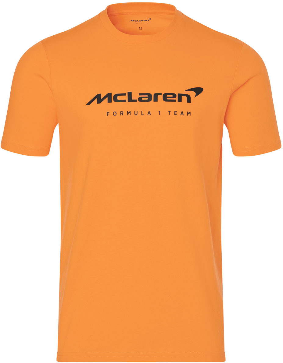 Mclaren F1 Team Koszulka t-shirt męska Essentials Orange F1 2022 Vod002349