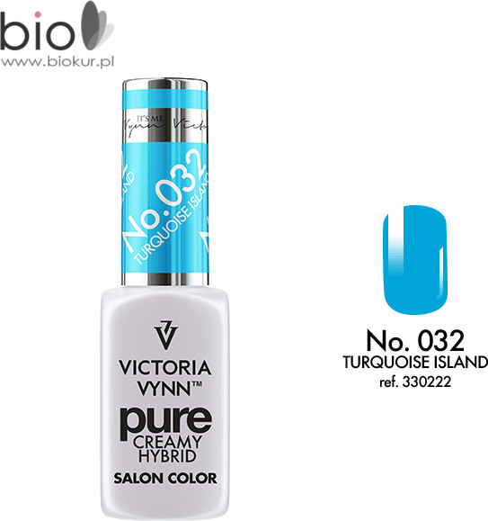 Victoria Vynn VICTORIA VYNN PURE CREMY HYBRID 032 TURQUOISE ISLAND 8 ml 330222