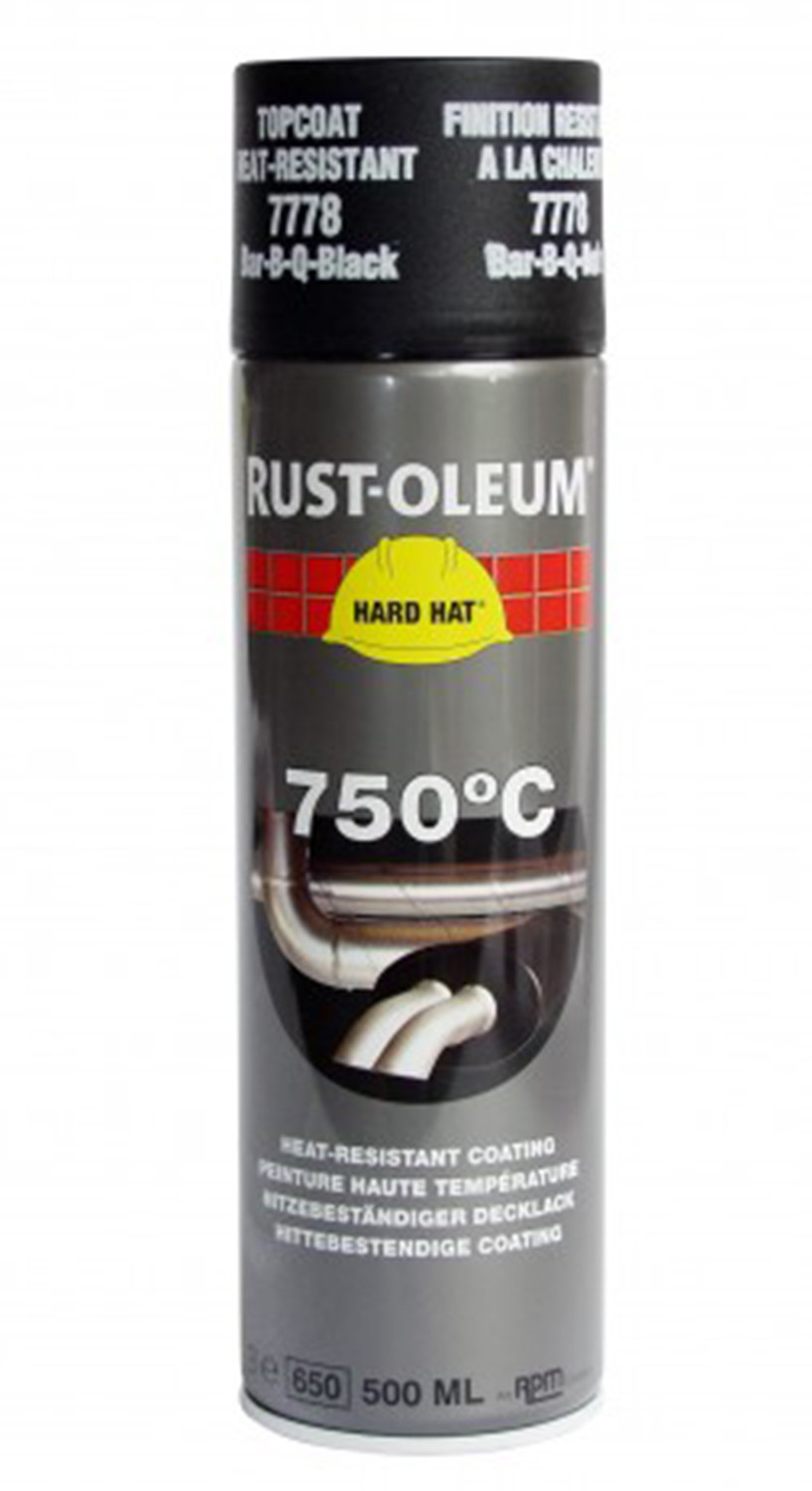 Farba Żaroodporna spray wysokotemp. 750*C 500ml