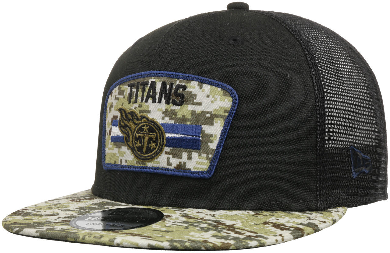 New Era Czapka 9Fifty Salute to Service Titans by czarny, One Size