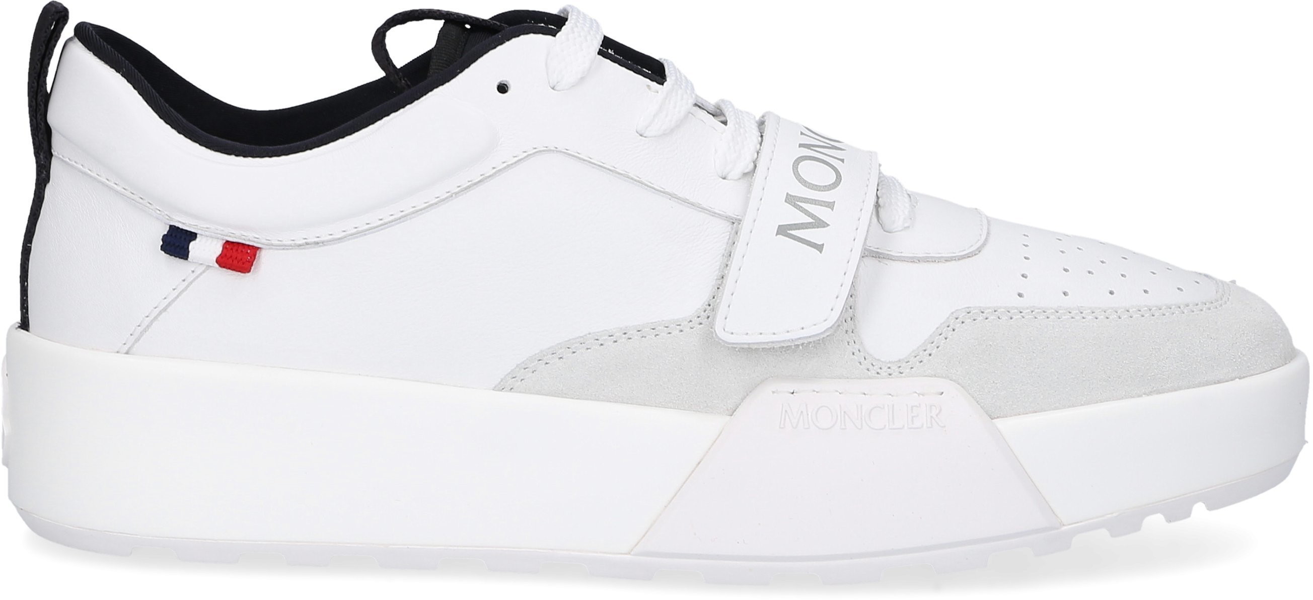 Moncler Moncler Trampki niskie H109A skóra cielęca