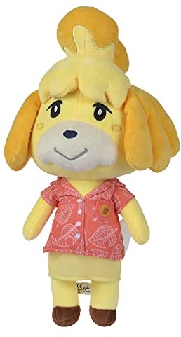 Animal Crossing Animal Crossing 109231006 Isabelle XL 40 cm miękka zabawka, wielokolorowa 109231006