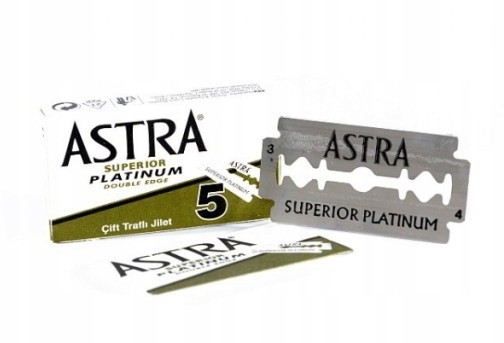 ASTRA żyletki Superior Platinum Double Edge 100szt