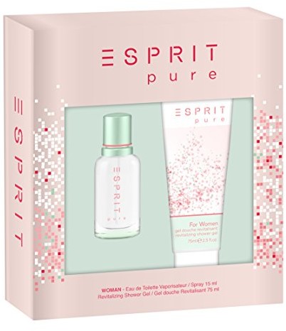 ESPRIT Esprit zestaw na prezent Pure Women EDT 15 ML + żel pod prysznic 75 ML, 1er Pack (1 X 90 ML) 32291018000