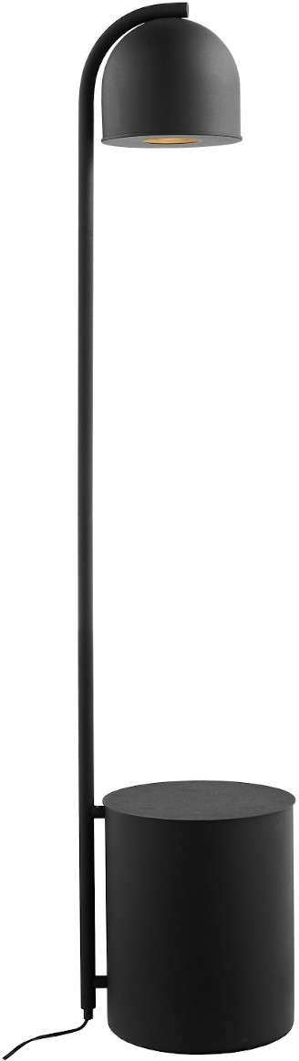 Kaspa Lampa podłogowa Botanica XL 40849102 czarna oprawa stojąca z doniczką 40849102