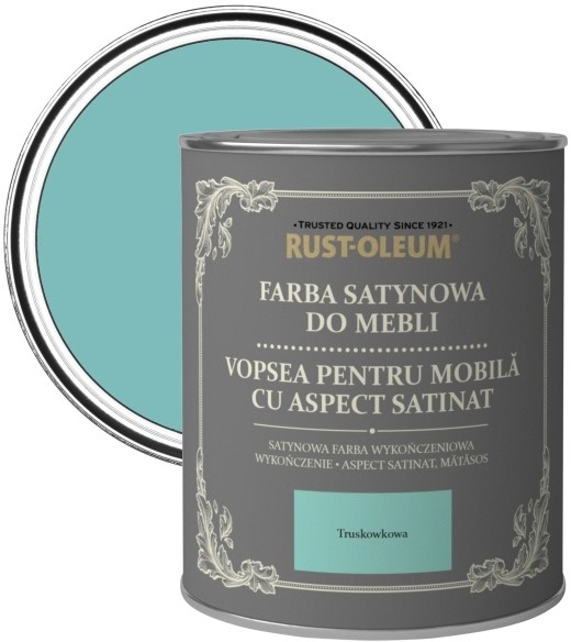 Rust-Oleum Farba do mebli Rust-Oleum turkusowy satyna 0 75 l R0070103G5
