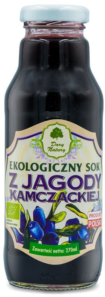Dary Natury SOK Z JAGODY KAMCZACKIEJ BIO 270 ml -
