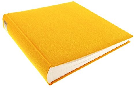Goldbuch Summertime album fotograficzny, wymiary 25 x 25 cm, 60 stron z pergaminem, żółty, 25 x 25 cm 24 705