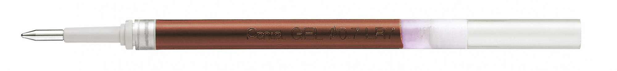 Pentel Wkład kulkowy LR7 brązowy WKP.010