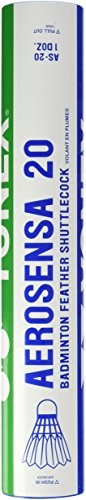 Yonex AS 20 badminton rakiety Shuttles, biały FBA_AS20-3