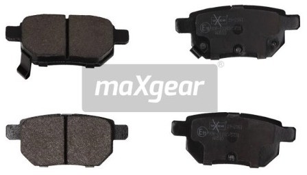 MaxGear Zestaw klocków hamulcowych, hamulce tarczowe 19-2161