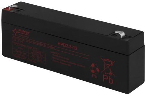 AGM PULSAR Akumulator 12V 2,3Ah HPB2,3-12 HPB2,3-12