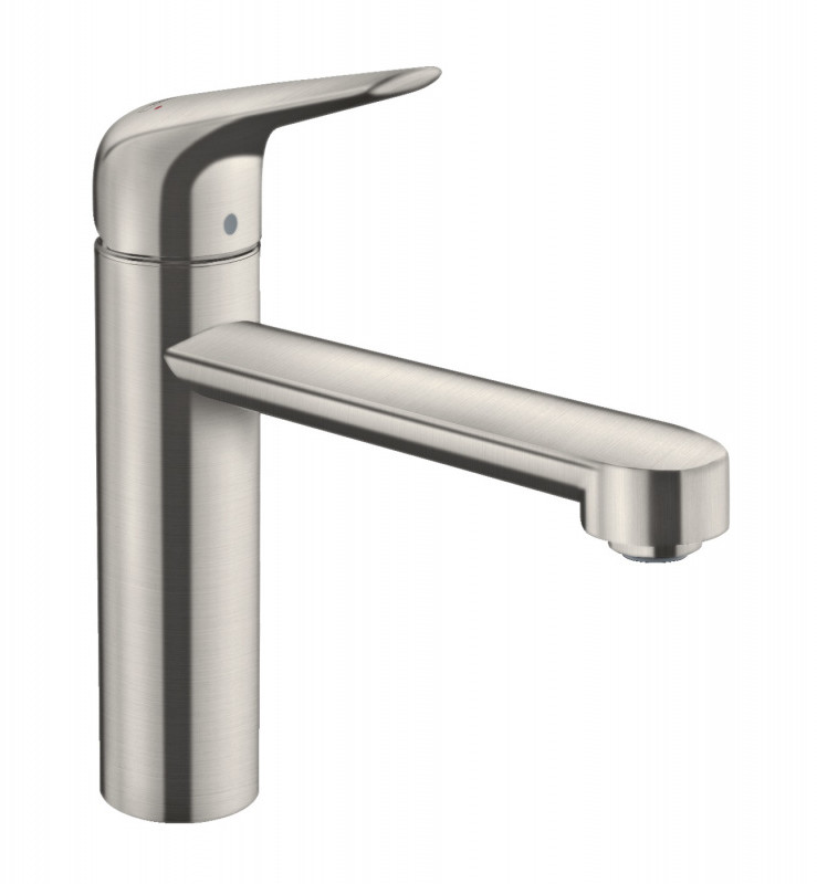 Hansgrohe Focus M42 Bateria kuchenna stal szlachetna