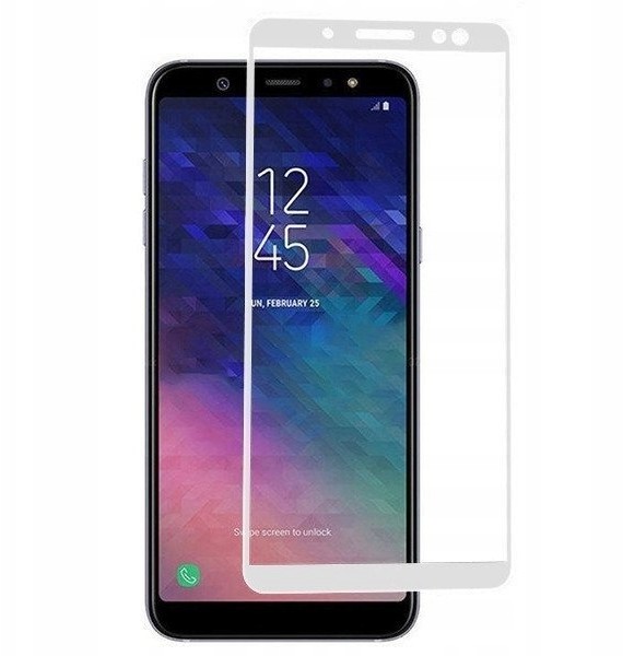 Huawei Szkło Hartowane 6D Y6 2019 / Honor 8A Biały