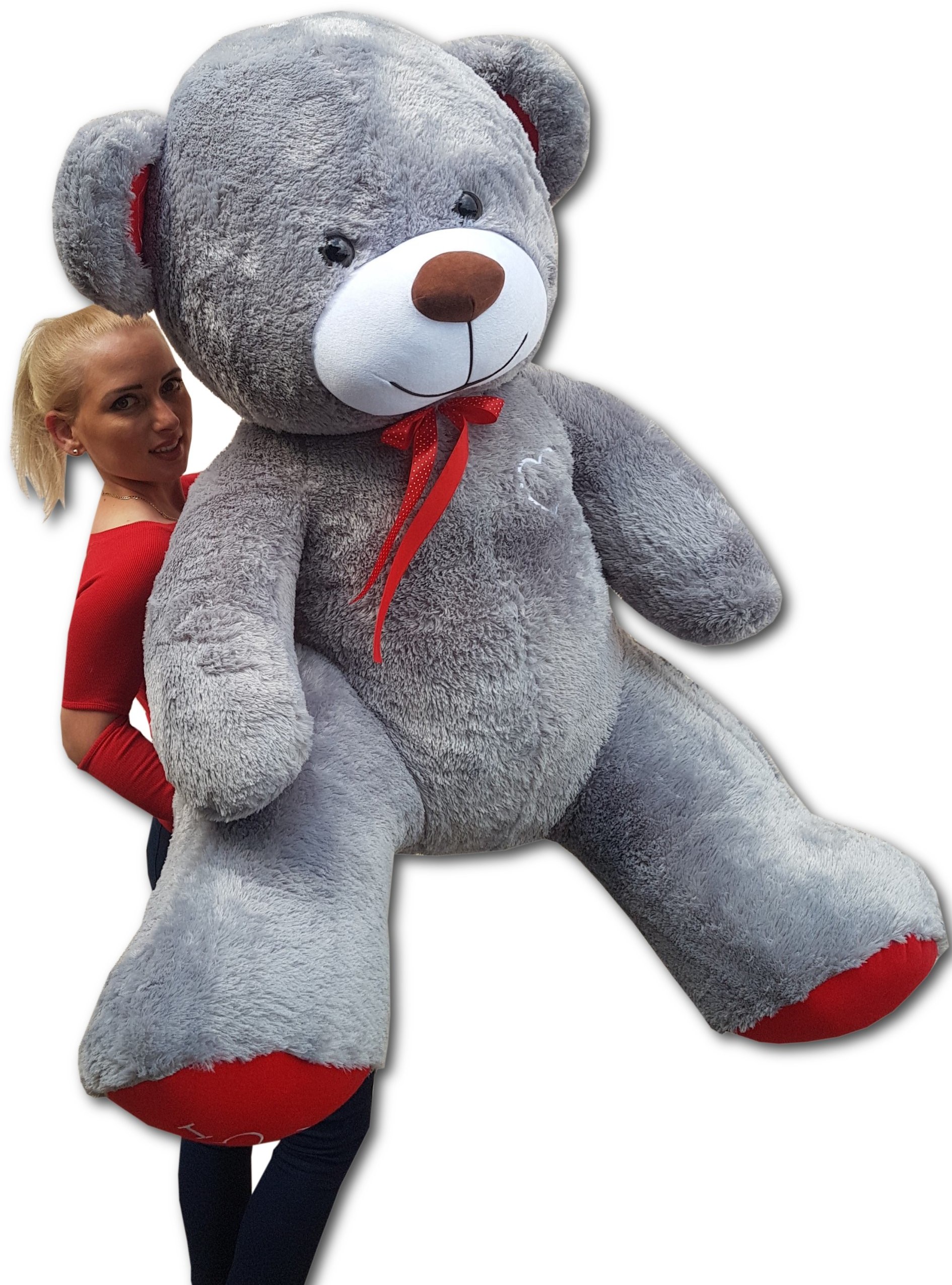Duży Miś Pluszowy 190cm Wielki Pluszak Gigant - 3