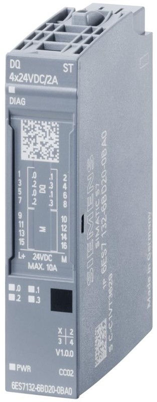 Siemens Et 200sp ro 4x120 vdc 230 vac 5a 6ES7132-6HD01-0BB1