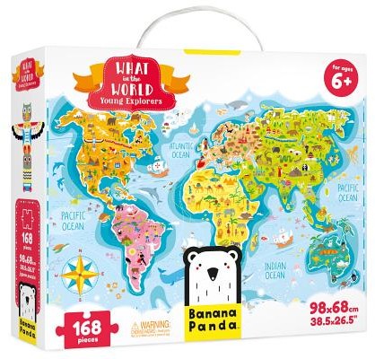 What in the World. Young Explorers Age 6+ Puzzle (Banana Panda) (Other)