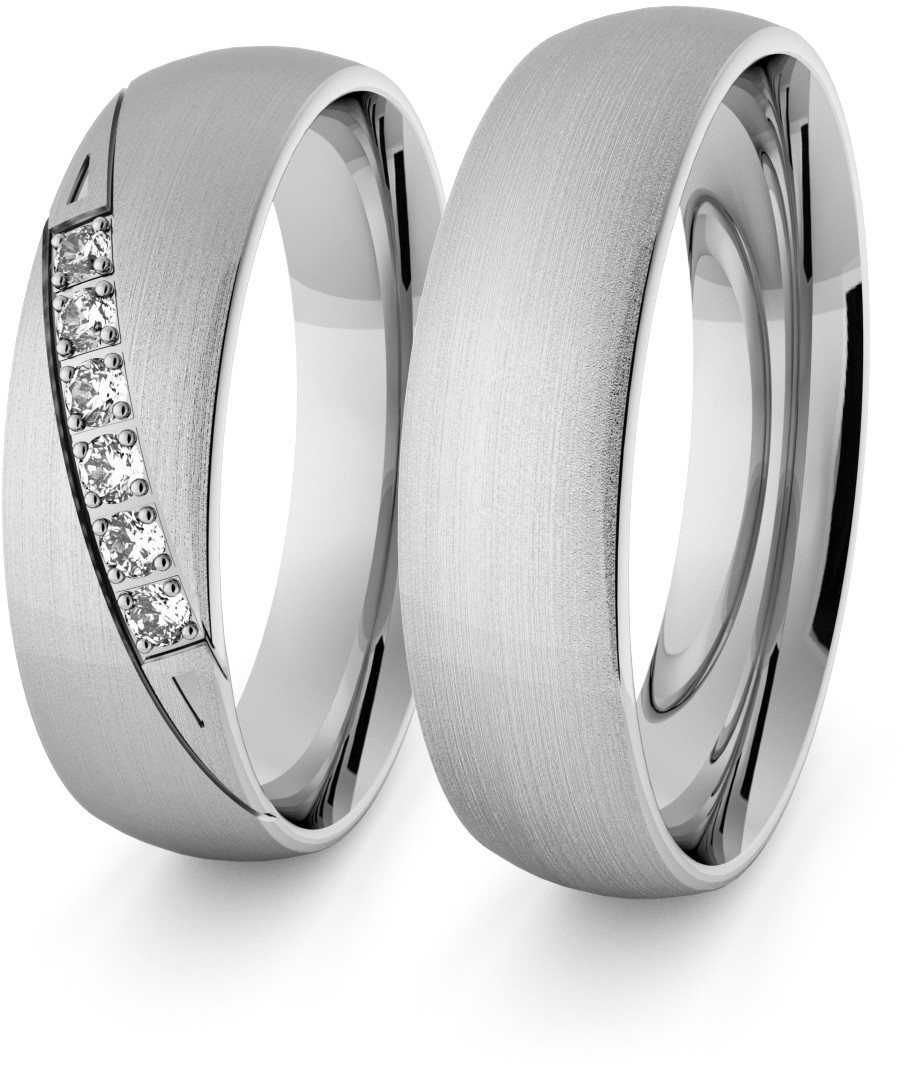 Eminence Obrączki srebrne klasyczne 5 mm - 28 Ag-classic-5-28