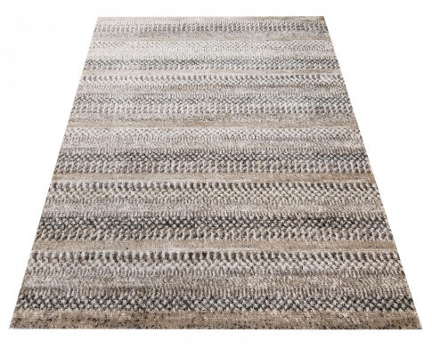 Opinie o Beżowy prostokątny dywan do przedpokoju Noveros 5X
