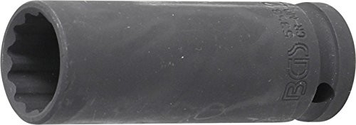 BGS 5353 sześciokątna nasadka do klucza nasadowego, 12-kątowy, 21 MM, 12, 5 (1/2)