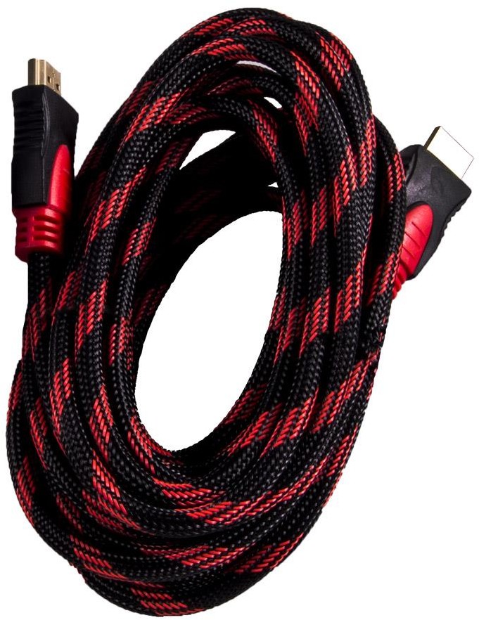Esperanza Kabel HDMI EB195 HDMI/HDMI 5,0m oplot czarny EB195