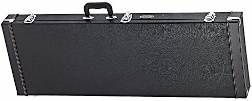 Ortega Guitars Ortega walizka na gitarę elektryczną - Black Flat/Chrom sprzęt OEGCSTD