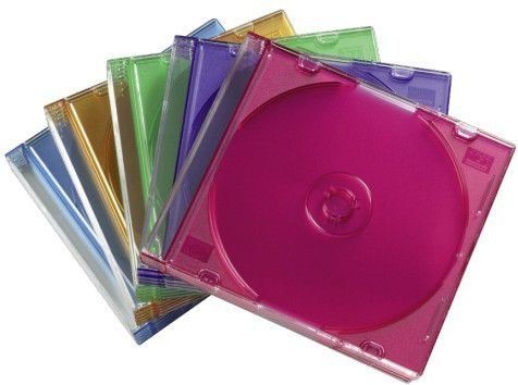 Hama 1x25 CD-Sleeves Slim Pudełko coloured 51166 - 51166
