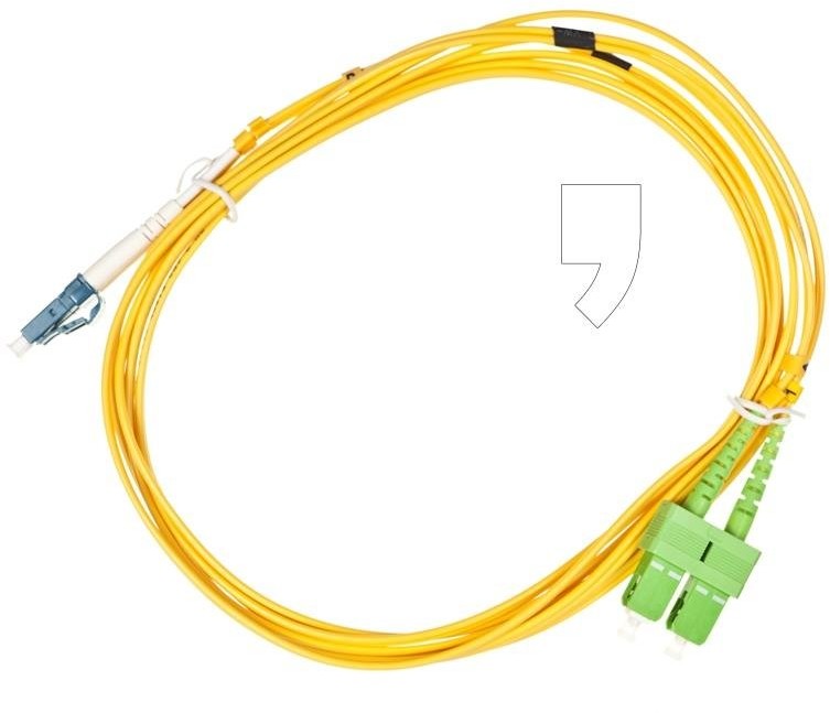 A-LAN Alantec Kabel Patch cord SM SC Duplex - APC-LC ALANTEC FOC-SCALC-9SMD-3, 9/125, 3 m