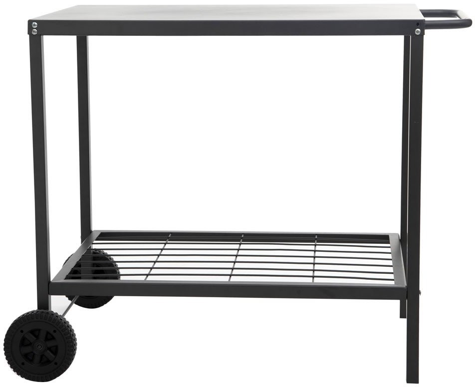 BBQ Intex Stół ogrodowy mobilny na kółkach do metalowy 90x58x75 cm 158960