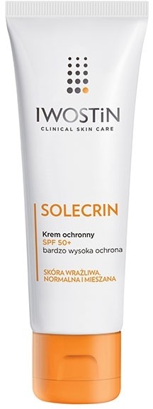 Iwostin Perrigo Solecrin SPF50+ krem ochronny 50ml (data ważności: 31.12.2021) + torba GRATIS*