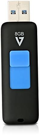 V7 va364gx-2E Nano USB3.0 pamięci USB Aluminium 8 GB VF38GAR-3N