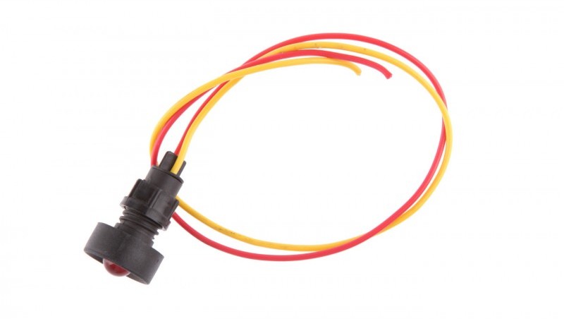 Simet Lampka sygnalizacyjna średnica klosza 10mm czerwona 12-24V ACDC KLP 10R24V 84410001 84410001