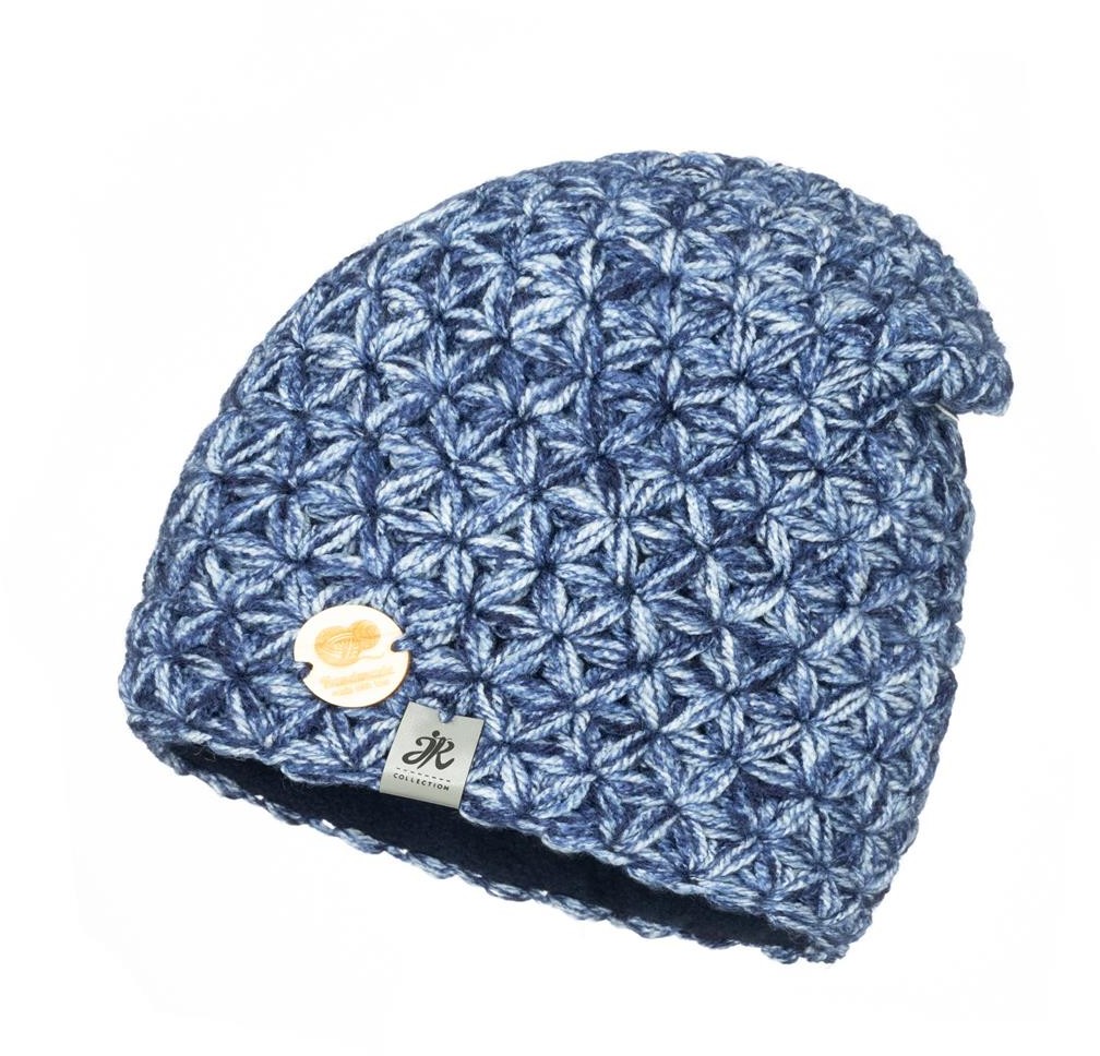 Zimowa ciepła czapka Handmade