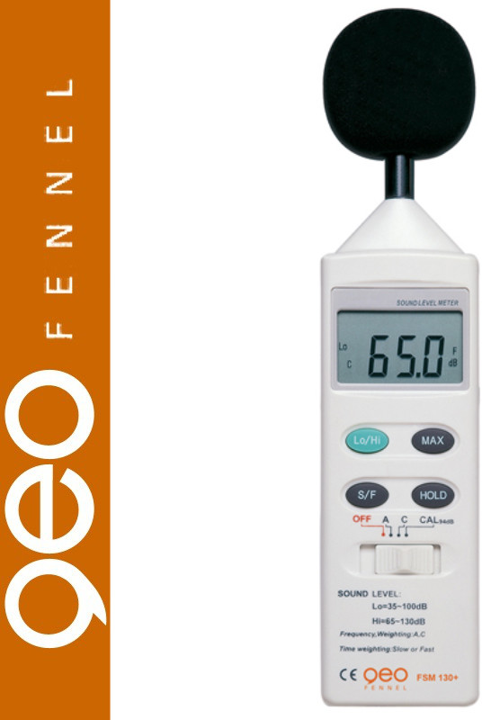 geo-FENNEL Miernik poziomu dźwięku sonometr FSM 130+ 6223