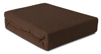 Darymex Prześcieradło Frotte z gumką czekoladowe 220x200 dx-220-pft-023