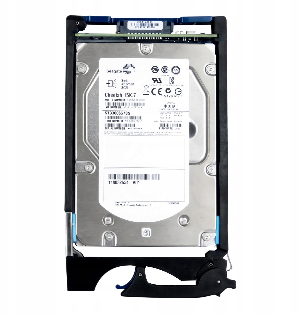 Emc 118032654-A01 300GB 15K SAS-2 3.5'' 005049273