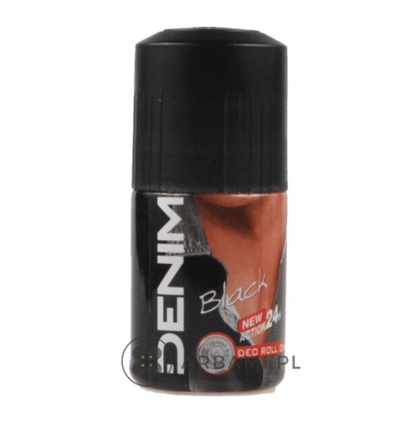 Denim dezodorant roll-on męski Black 50 ml