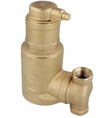 Afriso FAR 301 SEPARATOR POWIETRZA Z ODPOWIETRZNIKIEM AUTOMATYCZNYM PRZYŁĄCZA RUCHOME DN20 3/4