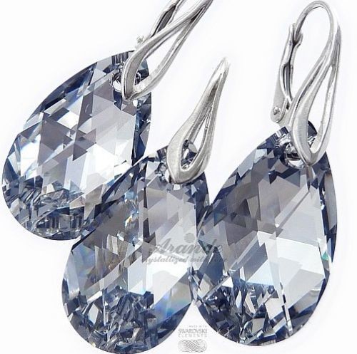 Arande KOLCZYKI+WISIOREK SWAROVSKI COMET SREBRO 700252