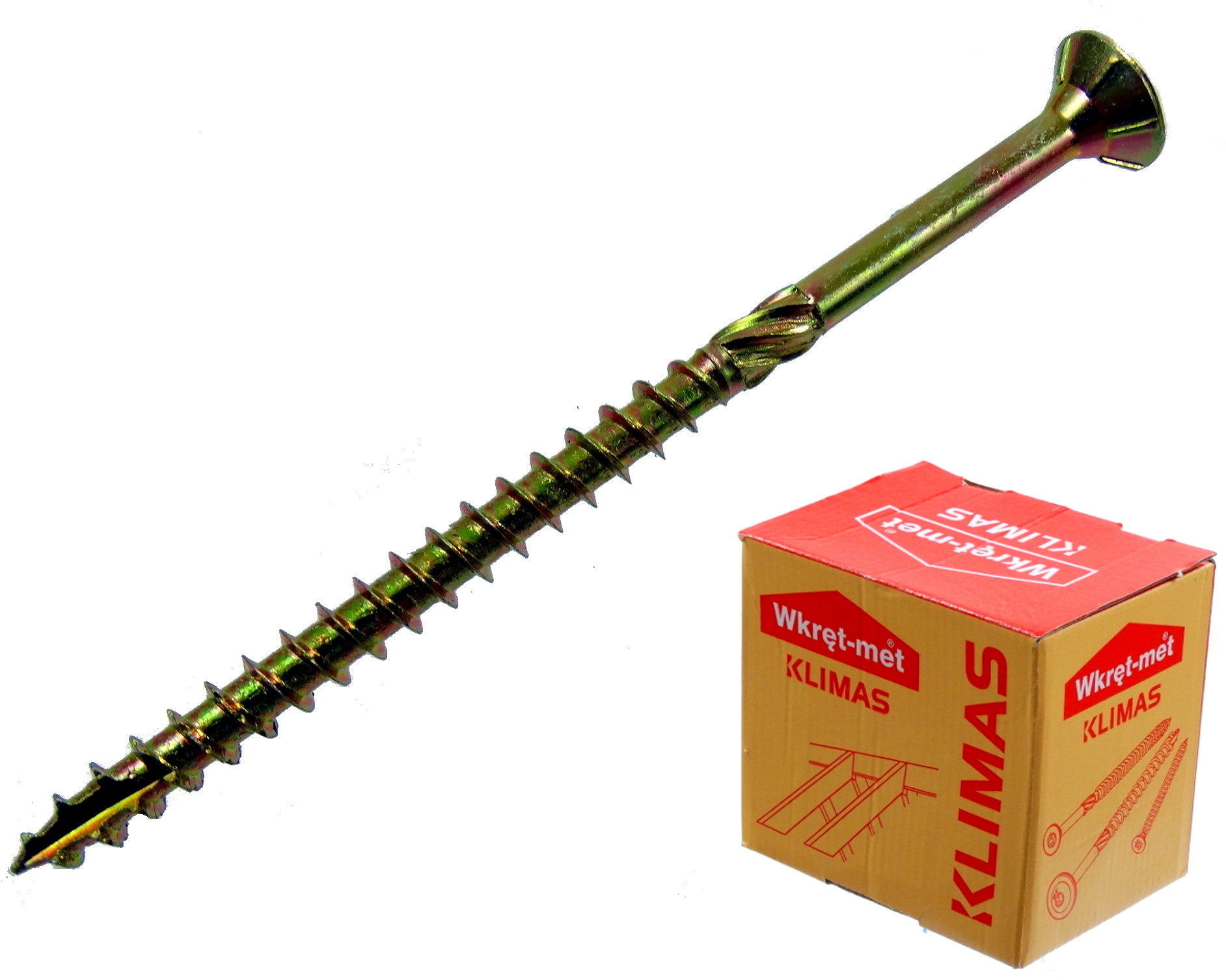 Kmwht wkręty ciesielskie drewna 4x45 Torx 300szt