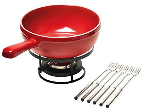 Emile Henry zestaw do fondue serowego, ceramiczne naczynie, 24 x 24 x 9 cm 349922