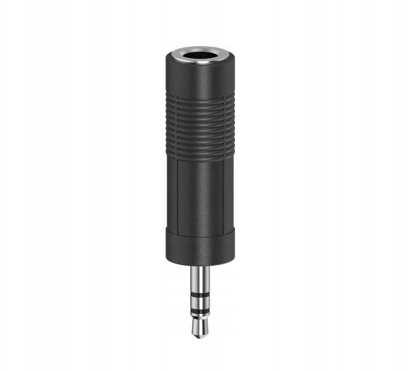 Adapter Przejściówka Jack 3.5 Wtyk - Jack 6,3 Gn