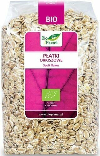 Bio Planet Płatki Orkiszowe 600g - EKO