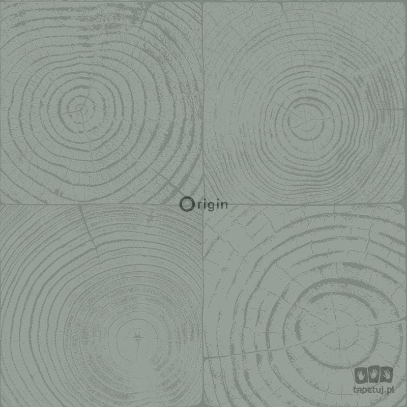 Origin Tapeta na flizelinie przekrój pnia drzewa zielona 347547_origin