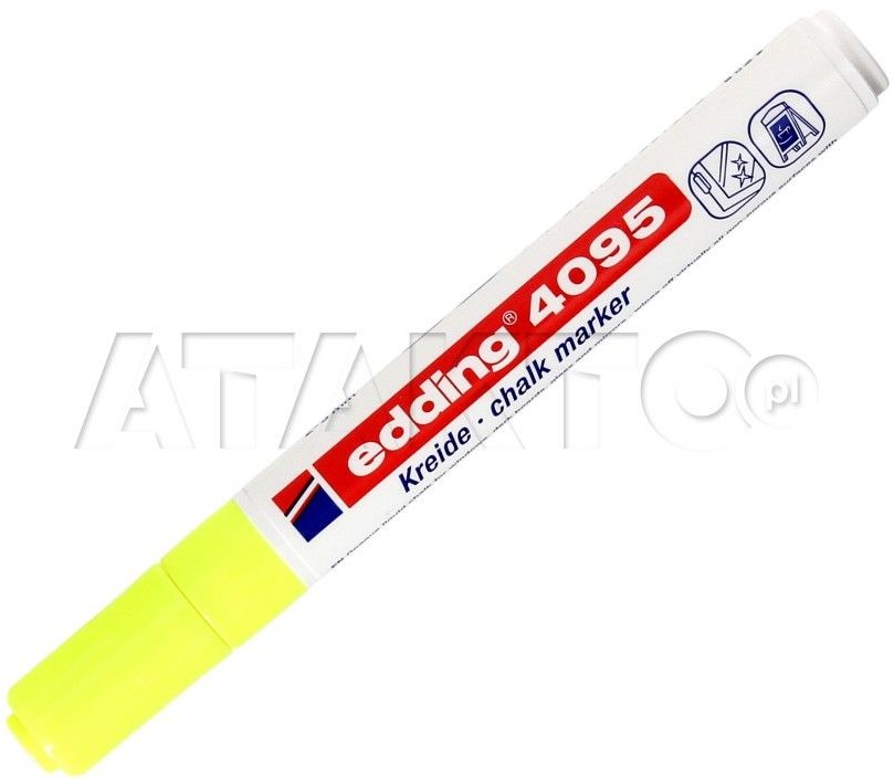 Edding Marker szyby 2.0-3.0mm żółty okrągły 4095 EG5880