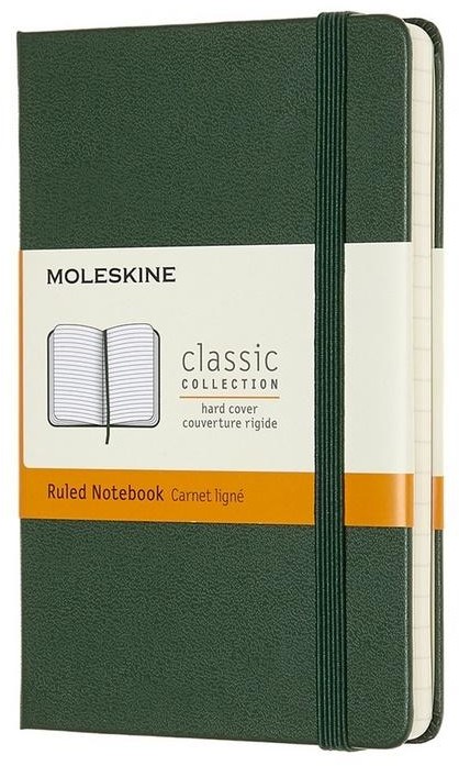 Moleskine Notes Classic 9x14 tw linie myrtle green